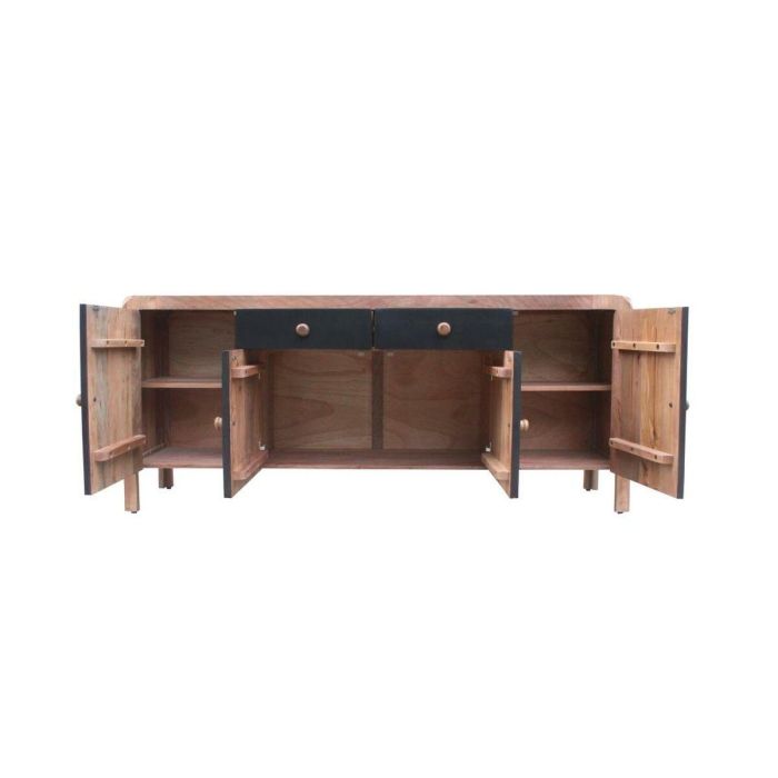 Aparador DKD Home Decor 177 x 38 x 75 cm Natural Negro Madera 7 Aparador DKD Home Decor 177 x 38 x 75 cm Natural Negro Madera 7