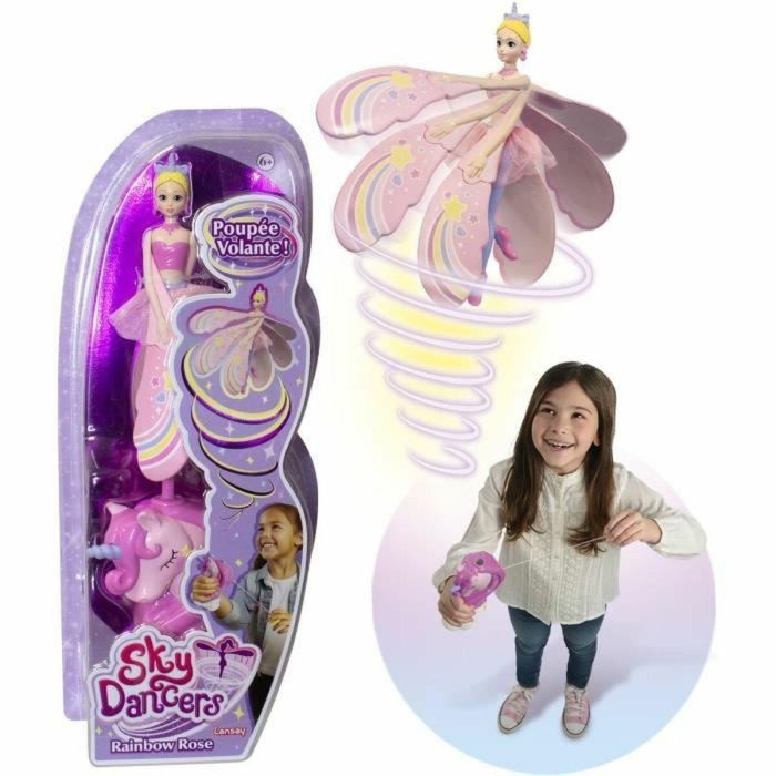 Lansay LAN3181860300367 Muñeca Voladora Bailarines del cielo Rosa Arcoíris para niños +6 años Lansay LAN3181860300367 Muñeca Voladora Bailarines del cielo Rosa Arcoíris para niños +6 años
