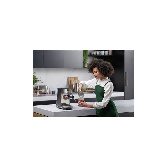 Sage Cafetera Espresso Manual Bambino INOX, Portafiltros 54 mm, 19 g, ThermoJet, Texturizado Leche, PID 14 Sage Cafetera Espresso Manual Bambino INOX, Portafiltros 54 mm, 19 g, ThermoJet, Texturizado Leche, PID 14