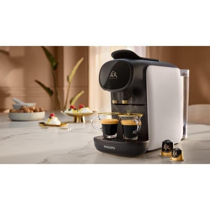 Cafetera de cápsulas - PHILIPS - LM9012/00 - Sublime Gold - Blanco satinado 4 Cafetera de cápsulas - PHILIPS - LM9012/00 - Sublime Gold - Blanco satinado 4