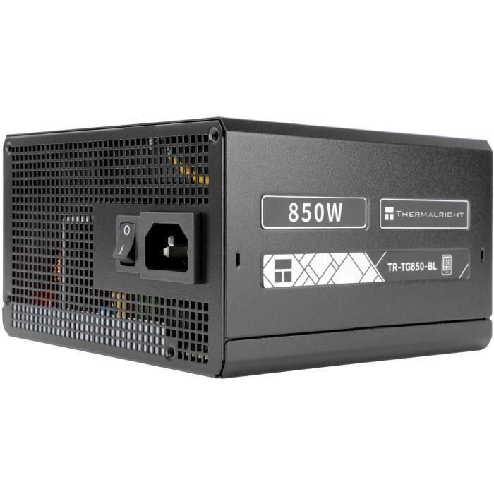 Fuente de alimentación para PC - THERMALRIGHT - TG850-BL - 850W - 80+ Gold - Modular completo - PCI-E 5.0 - Negro 2 Fuente de alimentación para PC - THERMALRIGHT - TG850-BL - 850W - 80+ Gold - Modular completo - PCI-E 5.0 - Negro 2