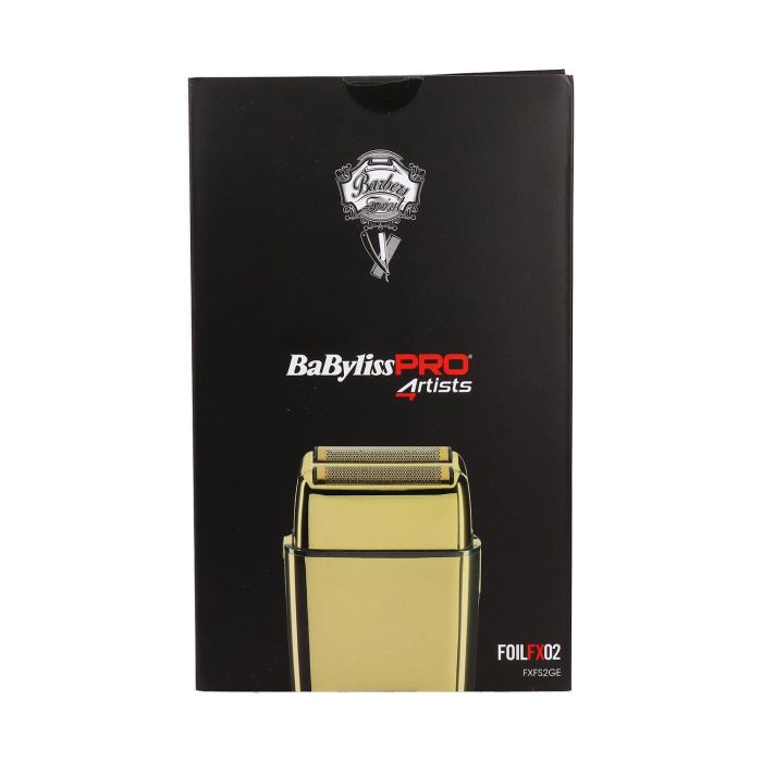 Babyliss Afeitadora profesional Gold Metal Double Foil fx02 - Alta tecnología y diseño de lujo Babyliss Afeitadora profesional Gold Metal Double Foil fx02 - Alta tecnología y diseño de lujo