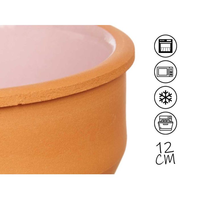 Set 6 Cazuelas Barro 12 Cm Color Rosa La Dehesa (8 Unidades) 3 Set 6 Cazuelas Barro 12 Cm Color Rosa La Dehesa (8 Unidades) 3