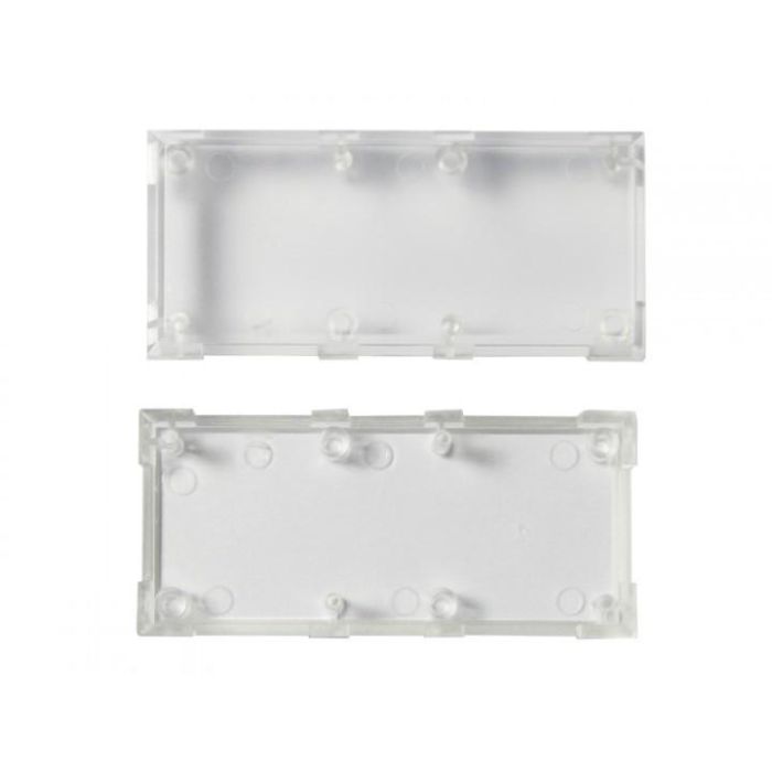 ALLNET BrickRknowledge Kunststoffschale 2x1 transparent oben und unten 10er Pack 1 ALLNET BrickRknowledge Kunststoffschale 2x1 transparent oben und unten 10er Pack 1