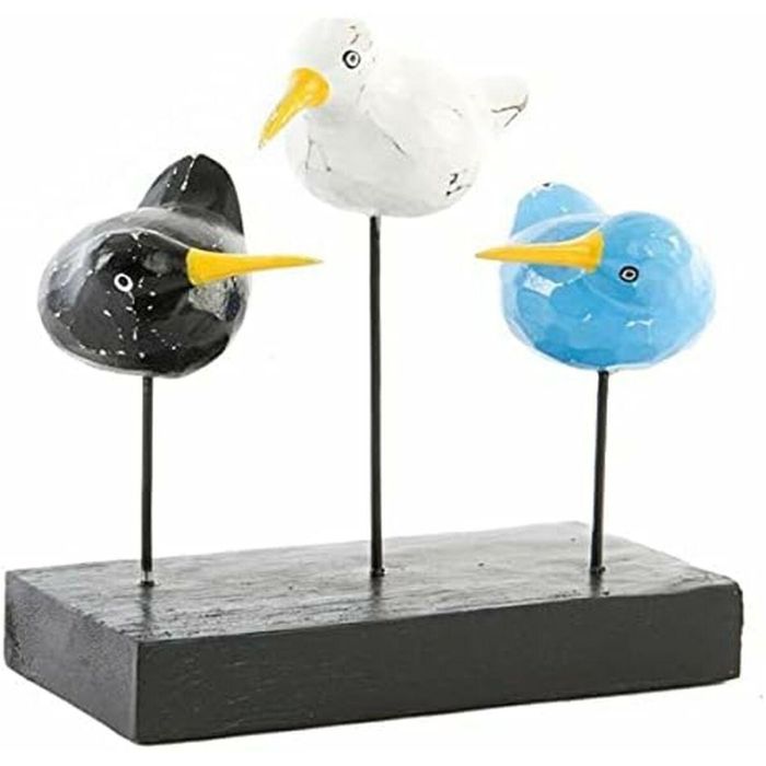 Figura Decorativa DKD Home Decor Pájaros Kiwi Mediterráneo 0 Figura Decorativa DKD Home Decor Pájaros Kiwi Mediterráneo 0