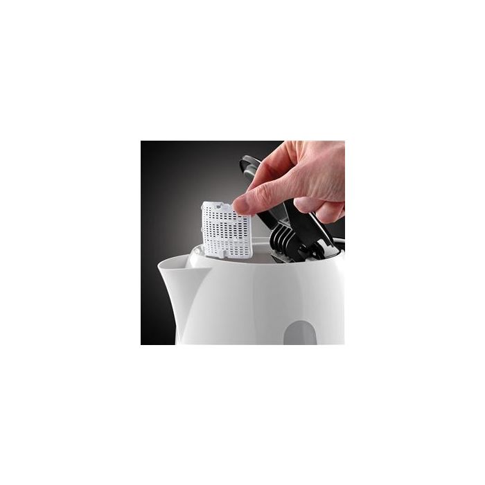 Russell Hobbs 25070-70 Hervidor My Breakfast Color Hielo Blanco Negro Medianoche 2