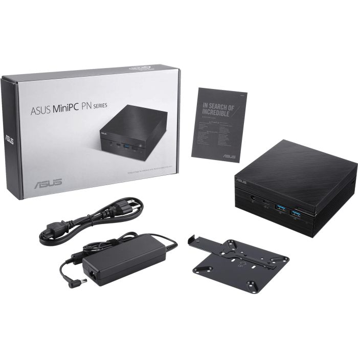 ASUS PN53-BS5753MDS1 Mini PC Barebone AMD Ryzen 5 7530U, Negro, Sin Sistema Operativo 7 ASUS PN53-BS5753MDS1 Mini PC Barebone AMD Ryzen 5 7530U, Negro, Sin Sistema Operativo 7