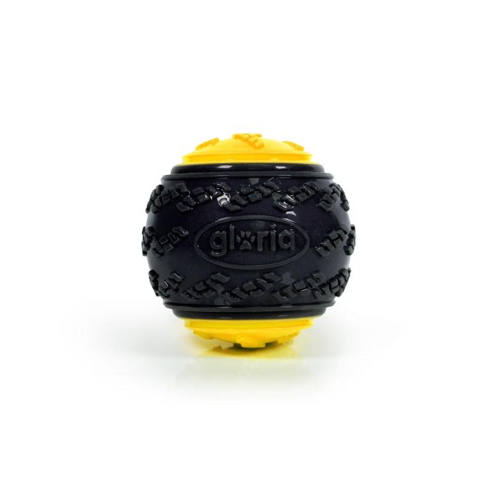 Play And Run Pelota Mega Squeaker L 8.89 cm Amarilla-Gris 3 Play And Run Pelota Mega Squeaker L 8.89 cm Amarilla-Gris 3