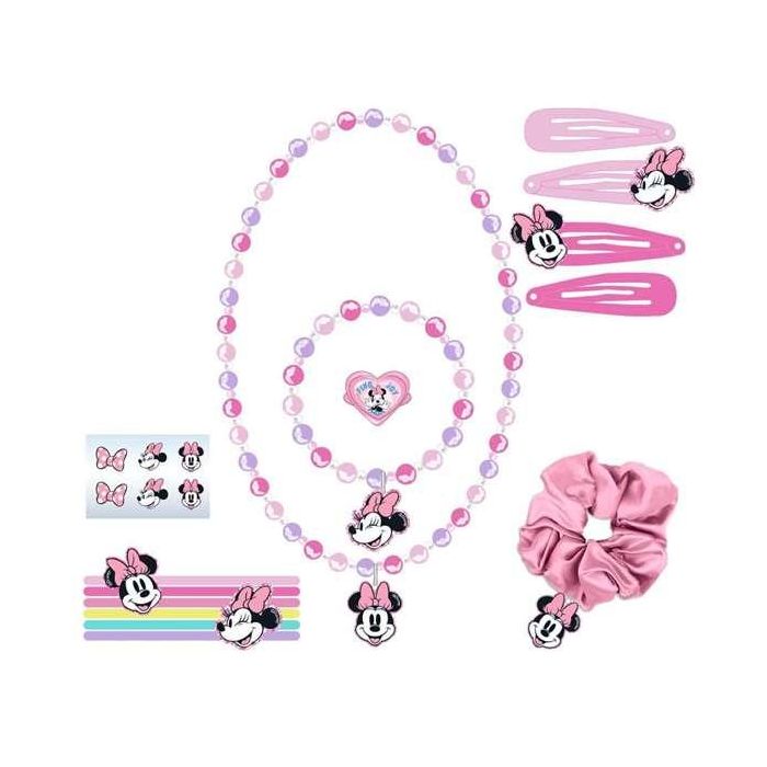 Accesorios de belleza minnie (12 piezas) 28.0 x 21.6 x 3.8 cm 3