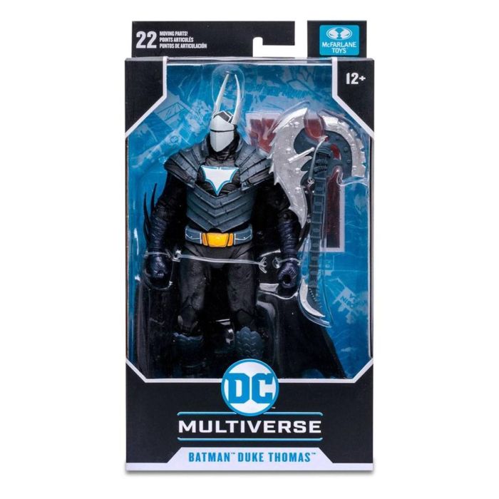 Mcfarlane toys DC Multiverse Batman Duke Thomas Figura articulada 7" con hacha y base 6