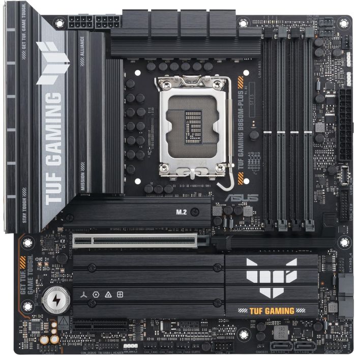 Asus ASU1737712036487 Placa base TUF GAMING B860M-PLUS Intel B860 LGA 1851 (Socket V1) micro ATX 0 Asus ASU1737712036487 Placa base TUF GAMING B860M-PLUS Intel B860 LGA 1851 (Socket V1) micro ATX 0