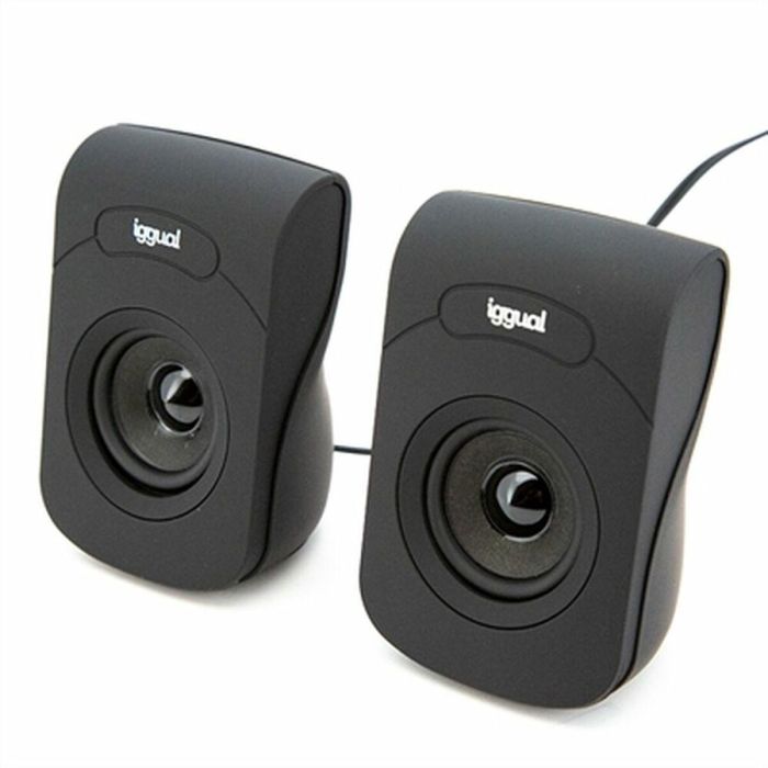 Altavoces PC iggual Negro 3 W (1 unidad)