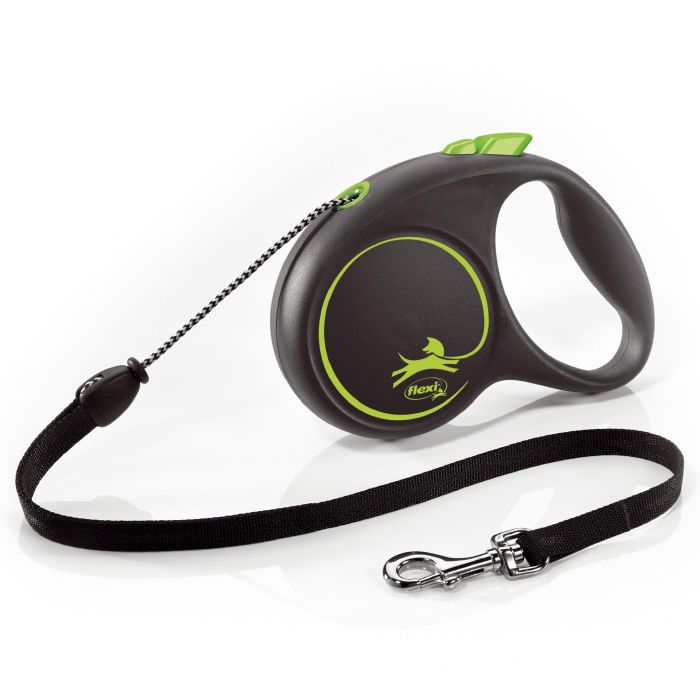 Correa Flexi Black Design M Cordón 5M Verde 2 Correa Flexi Black Design M Cordón 5M Verde 2