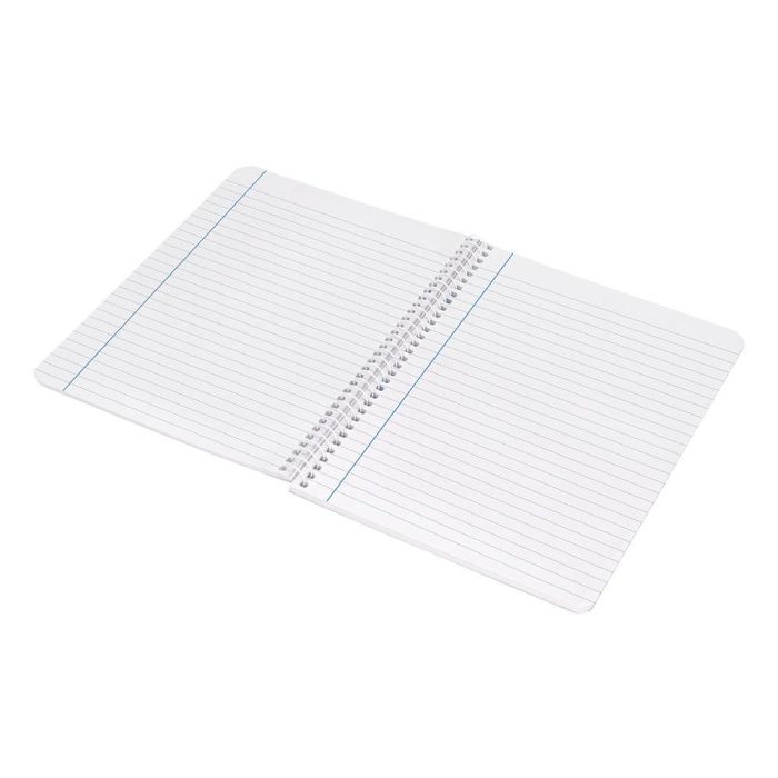 Cuaderno Espiral Liderpapel Cuarto Witty Tapa Dura 80H 75 gr Rayado Horizontal 8 mm Con Margen Colores Surtidos 10 unidades 8