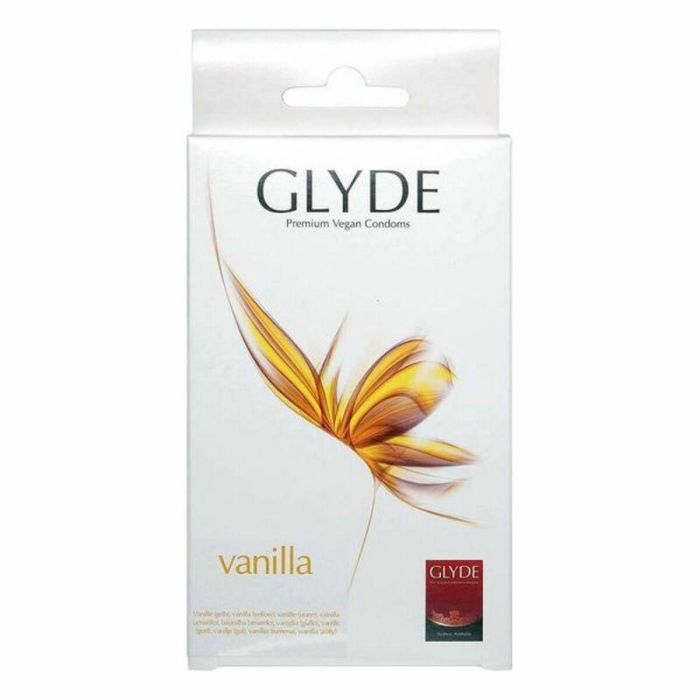 Preservativos Glyde Vainilla 18 cm (10 uds) 1 Preservativos Glyde Vainilla 18 cm (10 uds) 1
