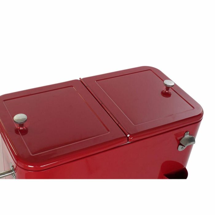 Nevera Terraza Y Jardin DKD Home Decor Rojo 43 x 80 x 74 cm 4 Nevera Terraza Y Jardin DKD Home Decor Rojo 43 x 80 x 74 cm 4