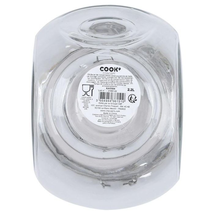 Cook Concept Bote Cristal 2,2 L 3