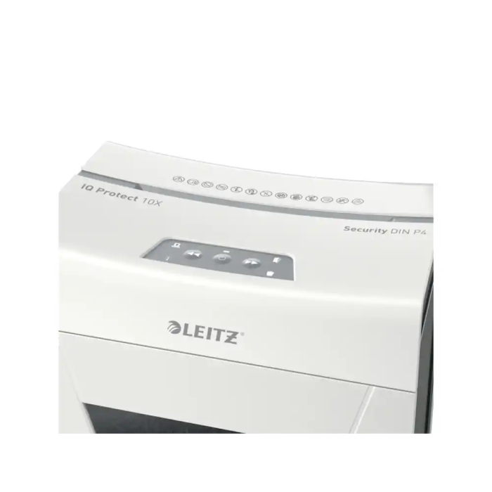 Leitz IQ Protect Premium 10x P4 Destructora de Documentos, Corte Partículas Nivel Seguridad 4, Capacidad + de 10 Hojas 5 Leitz IQ Protect Premium 10x P4 Destructora de Documentos, Corte Partículas Nivel Seguridad 4, Capacidad + de 10 Hojas 5