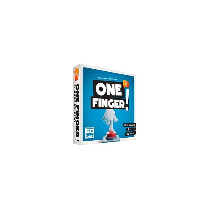 Sd games Juego Mesa One Finger - Juego de Cartas para 2-5 Jugadores, Edad 8+, Duración 10 min