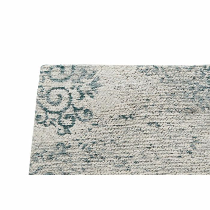 Alfombra Arabe DKD Home Decor Azul Blanco 240 x 1 x 60 cm 2