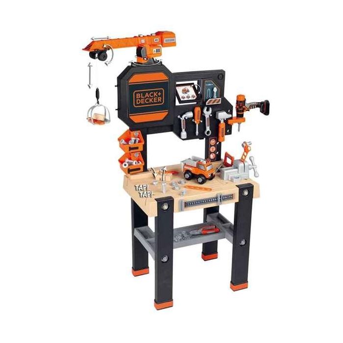 Banco de trabajo black&decker builder. dedicado a la construcción. con 94 accesorios 117x82x34 cm 11