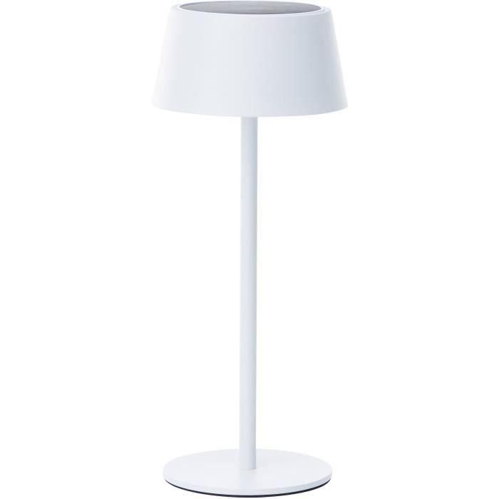 Lámpara de mesa para exterior - BRILLIANT - PICCO - LED y solar - Metal y plástico - 5 W - Blanco 3 Lámpara de mesa para exterior - BRILLIANT - PICCO - LED y solar - Metal y plástico - 5 W - Blanco 3