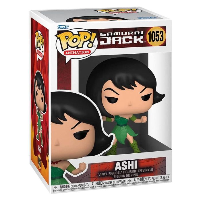 Funko Pop! Animación Samurai Jack Ashi Figura Vinilo 9cm 1