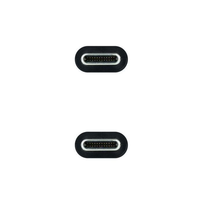 Cable USB-C NANOCABLE 10.01.4301-COMB 1 m (1 unidad) 2 Cable USB-C NANOCABLE 10.01.4301-COMB 1 m (1 unidad) 2