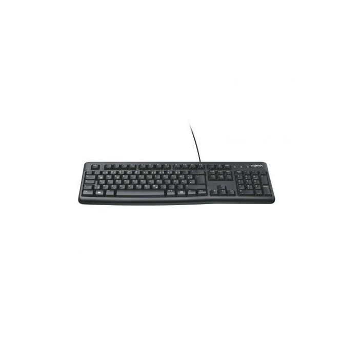 Logitech Teclado K120 Cable Usb Qwerty Español Negro 2 Logitech Teclado K120 Cable Usb Qwerty Español Negro 2