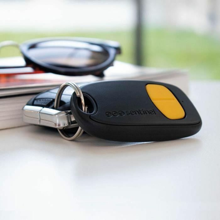 SCS Sentinel SimplyControl Mando a distancia de 2 canales - Amarillo, alcance 40m, frecuencia 433,92 MHz 2 SCS Sentinel SimplyControl Mando a distancia de 2 canales - Amarillo, alcance 40m, frecuencia 433,92 MHz 2