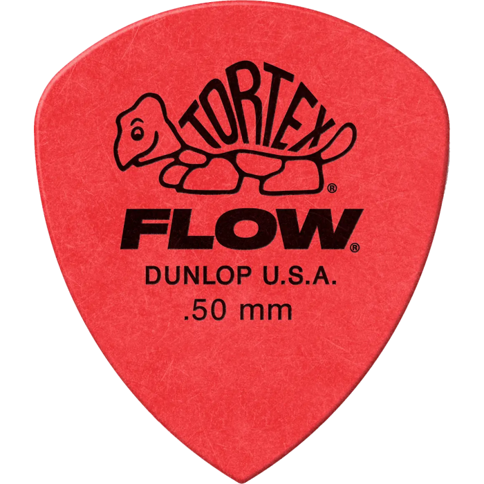 Dunlop Púas Tortex Flow 0,50Mm Pack 12 Unidades 4