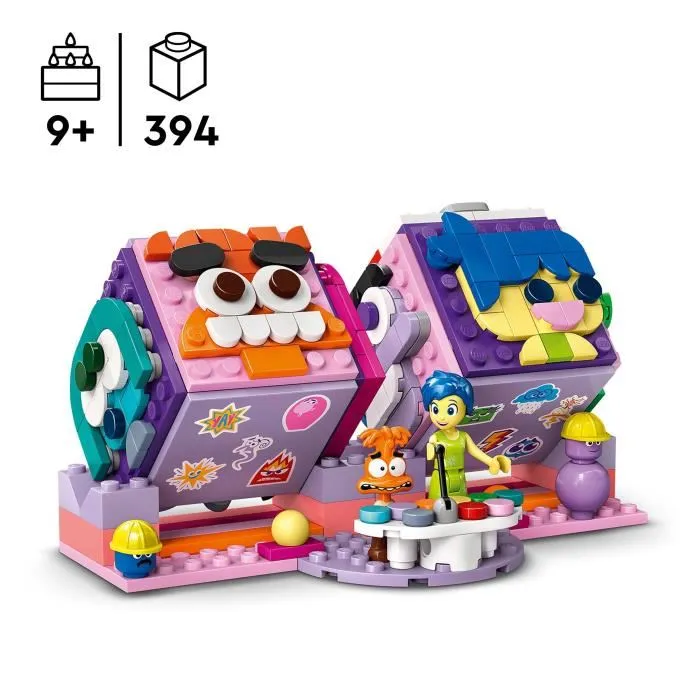 Lego 43248 Disney Pixar Vice-Versa 2 Emotion Cubes Set de Alegría y Ansiedad 1