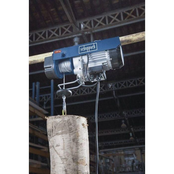 Scheppach HRS400 Polipasto eléctrico 400 kg 780 W con freno automático 1