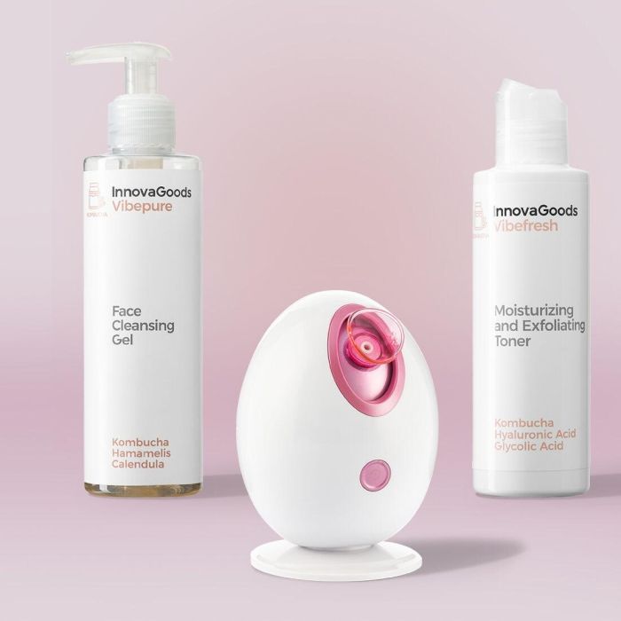 Pack Tratamiento Facial Limpieza Profunda Kombucha InnovaGoods