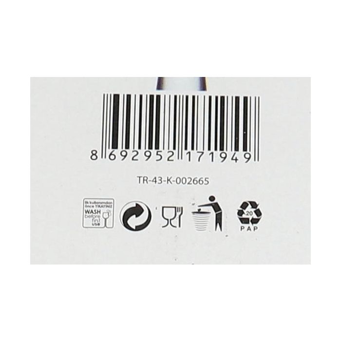 Lav Set 6 Copas Combinados 730 cc Ø9x10.5x21 cm de Cristal Transparente Colección Combinato (4 Cajas) 7