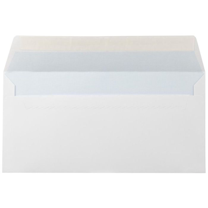 Sobre Liderpapel N 5 Blanco Americano 115x225 mm Tira De Silicona Paquete De 25 Unidades 2