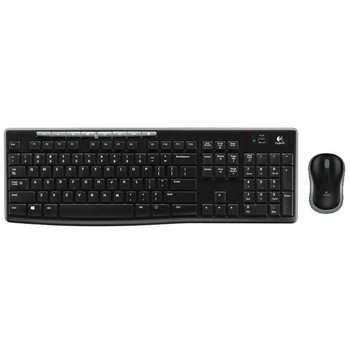 Logitech 920-004526 MK270 Combo Teclado y Ratón Inalámbrico RF QWERTZ Húngaro Completo Negro Universal Resistente a Derrames Logitech 920-004526 MK270 Combo Teclado y Ratón Inalámbrico RF QWERTZ Húngaro Completo Negro Universal Resistente a Derrames