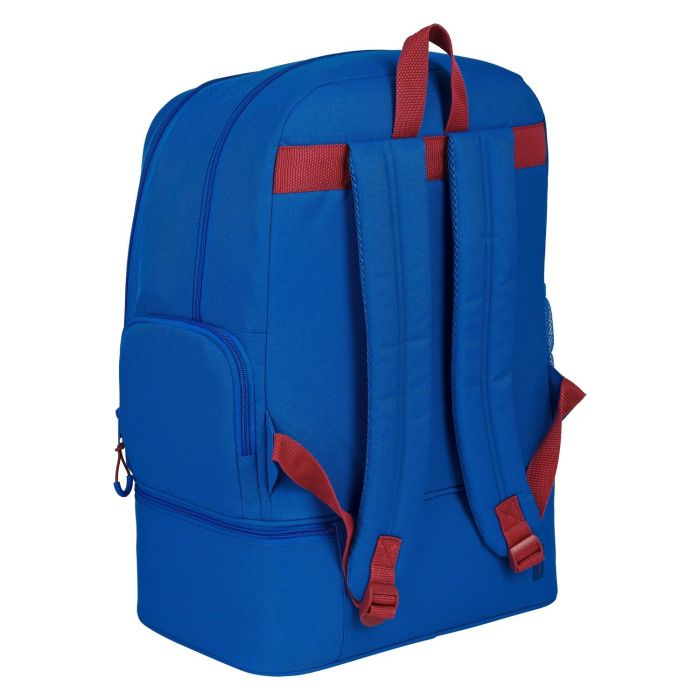 Bolsa de Deporte con Portazapatos F.C. Barcelona M825 Granate Azul marino 3