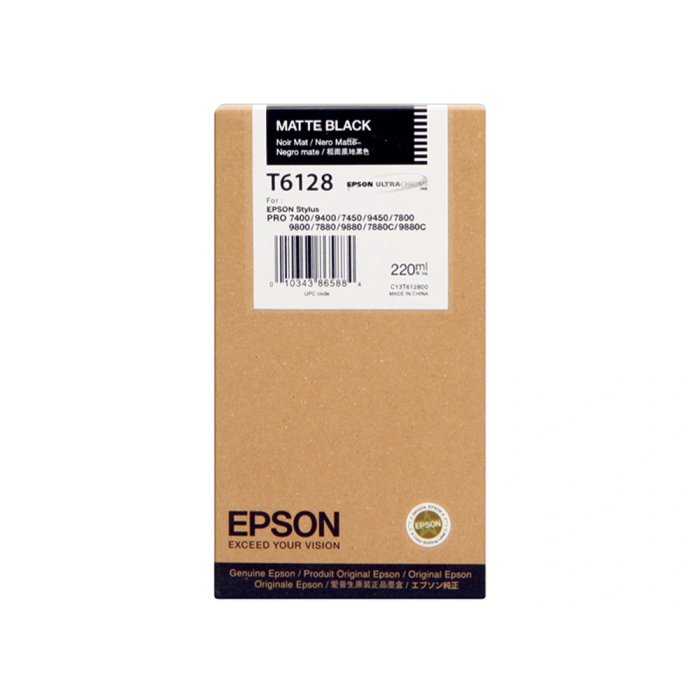 Epson Tinta Negro Mate Alta Capacidad GF Stylus Photo 7450/9450/7400/9400/7880/9880/7800/9800 Original 1