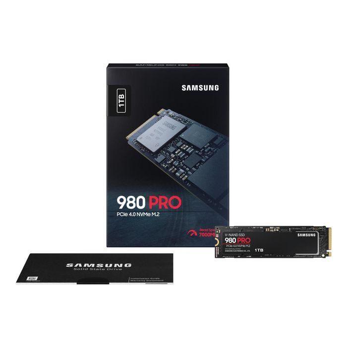 Samsung 980 PRO 1 TB M.2 2280 NVMe SSD PCIe Gen 4.0 x4 V-NAND MLC NVMe 1.3c - 7000 MB/s Lectura para Gaming y Profesionales 7 Samsung 980 PRO 1 TB M.2 2280 NVMe SSD PCIe Gen 4.0 x4 V-NAND MLC NVMe 1.3c - 7000 MB/s Lectura para Gaming y Profesionales 7