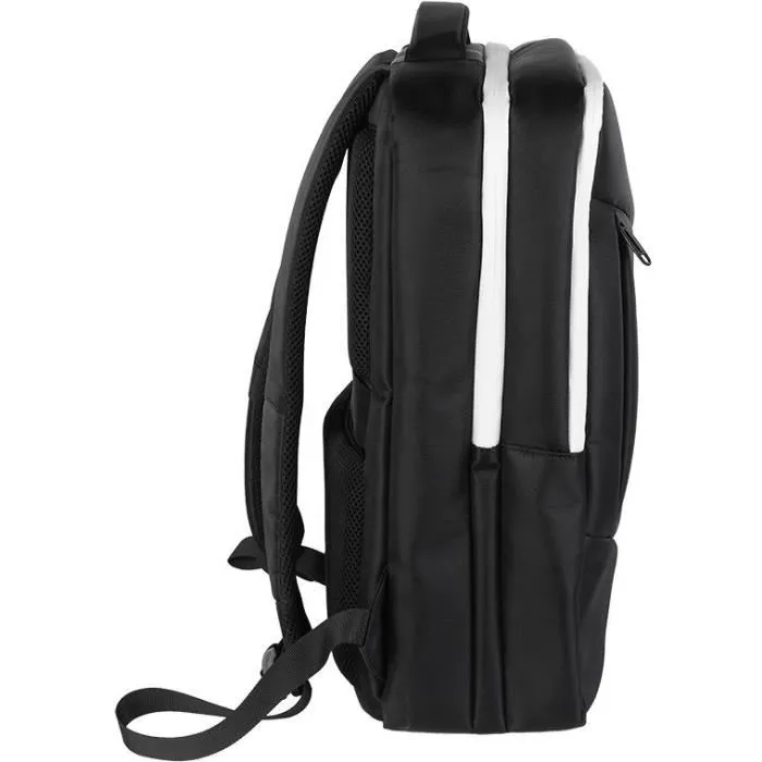 Konix Mochila de transporte Mythics Titan para Consola PS5 y accesorios, Volumen 16 L, Blanco y negro 2