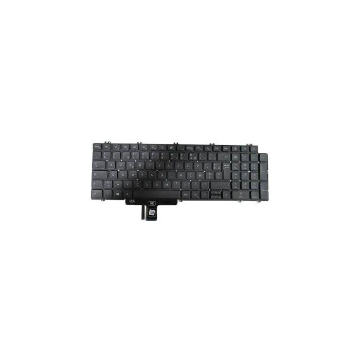 Dell Teclado Interno Cableado Francés AZERTY Retroiluminado 100 Teclas compatible con Latitude y Precision 5520, 5530, 3560 1