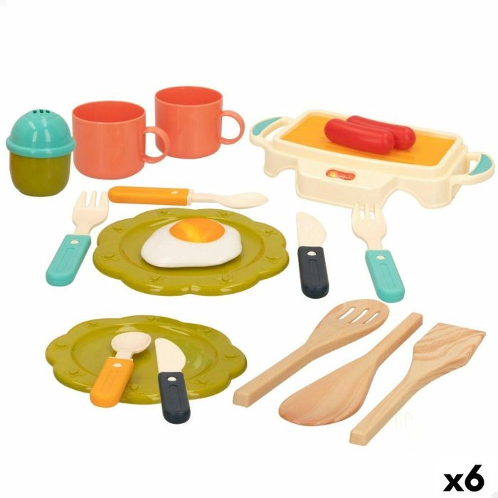 Cocina de Juguete Colorbaby My Home 17 Piezas 19,5 x 3 x 11 cm Cocina de Juguete Colorbaby My Home 17 Piezas 19,5 x 3 x 11 cm