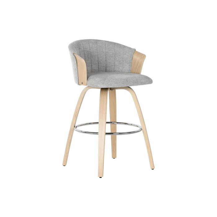 Taburete Scandi DKD Home Decor Gris 56 x 95 x 58 cm Taburete Scandi DKD Home Decor Gris 56 x 95 x 58 cm