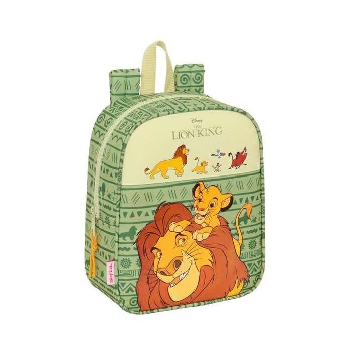 Mochila guarderia adapt.carro mufasa 22x27x10 cm