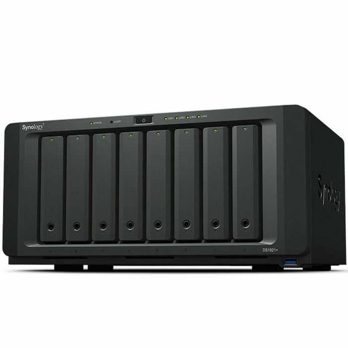 Synology DS1821+ NAS - Servidor de Almacenamiento 8 Bahías, Ryzen V1500B, 4GB DDR4, Escalable hasta 108TB 0 Synology DS1821+ NAS - Servidor de Almacenamiento 8 Bahías, Ryzen V1500B, 4GB DDR4, Escalable hasta 108TB 0