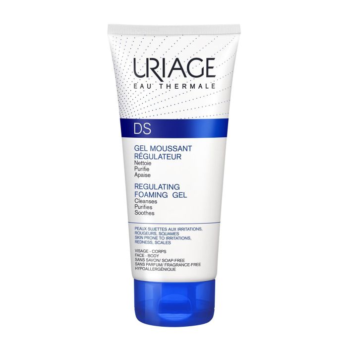 Uriage Eau Thermale DS Regulating Foaming Face Gel Limpiador Facial para Mujer 150 ml