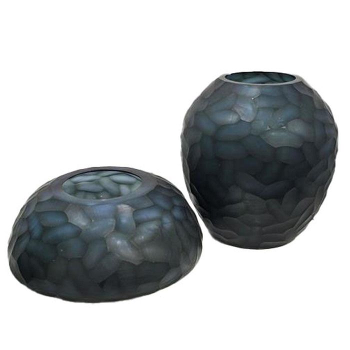Jarron Moderno DKD Home Decor Azul Petroleo 29 x 30 x 29 cm 1 Jarron Moderno DKD Home Decor Azul Petroleo 29 x 30 x 29 cm 1