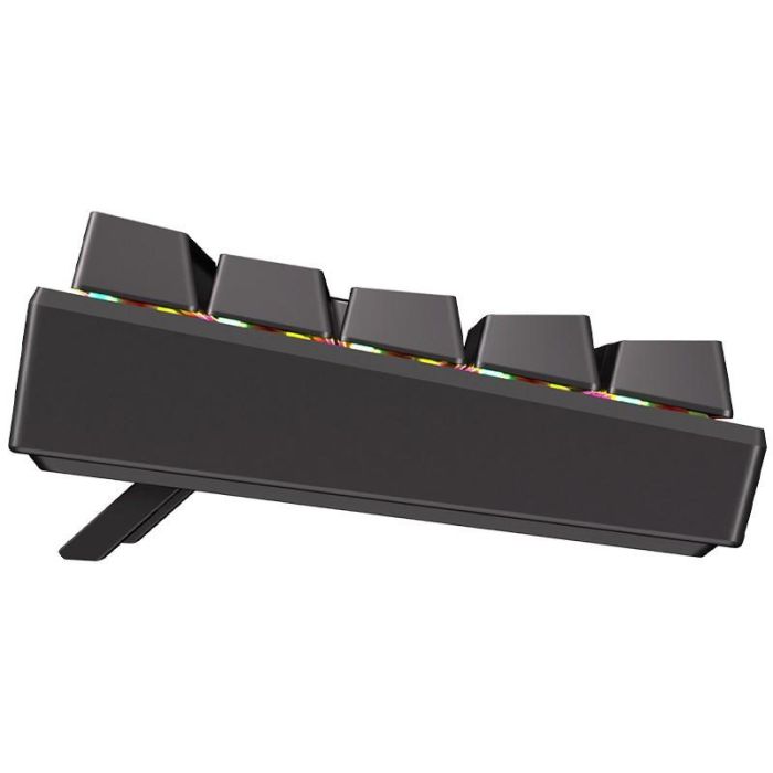 Newskill Pyros V2 - Teclado Gaming Mecánico 60% Español Inalámbrico 2.4GHz/Bluetooth/USB, Interruptores Hot-Swap, RGB, Negro 2