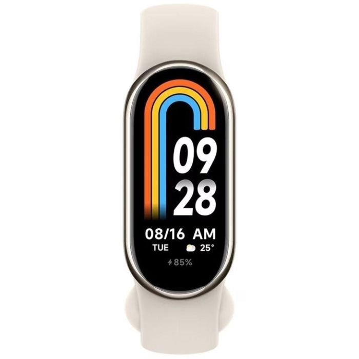 Xiaomi Pulsera De Actividad Smartfit Mi Band 8 grold Champange 1 Xiaomi Pulsera De Actividad Smartfit Mi Band 8 grold Champange 1